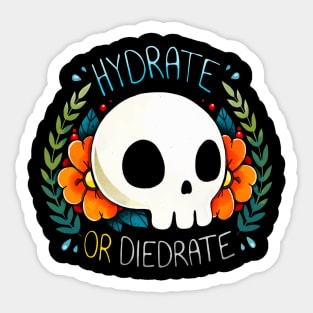 Hydrate or Diedrate Sticker